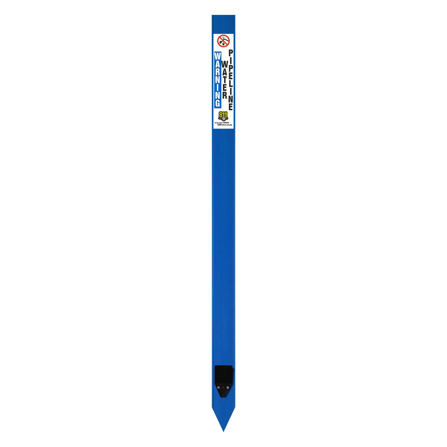 Warning Water Line Flat Marker